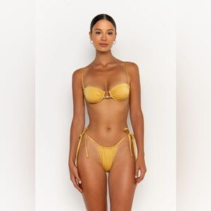 Sommer Swim Harper Lusso Top (S) & Farrah Lusso Bottoms Size XS